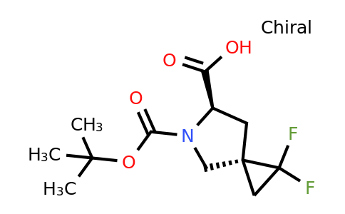 CAS 2227198-18-5 | (3R,6R)-5-[(tert-butoxy)carbonyl]-1,1-difluoro-5-azaspiro[2.4]heptane-6-carboxylic acid