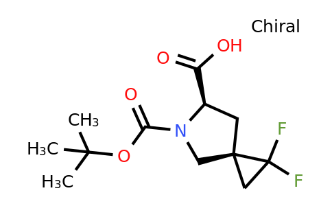 CAS 2227198-38-9 | (3S,6R)-5-[(tert-butoxy)carbonyl]-1,1-difluoro-5-azaspiro[2.4]heptane-6-carboxylic acid