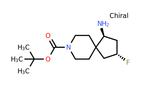 CAS 2227198-48-1 | tert-butyl (1S,3R)-1-amino-3-fluoro-8-azaspiro[4.5]decane-8-carboxylate