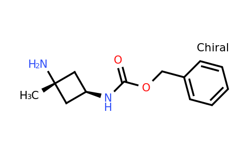 CAS 2227198-50-5 | benzyl N-[trans-3-amino-3-methylcyclobutyl]carbamate