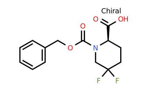 CAS 2227198-78-7 | (2R)-1-[(benzyloxy)carbonyl]-5,5-difluoropiperidine-2-carboxylic acid