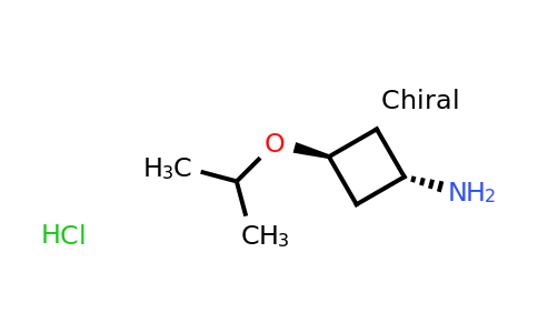CAS 2227198-89-0 | trans-3-(propan-2-yloxy)cyclobutan-1-amine hydrochloride