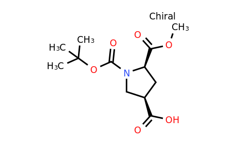 CAS 2227199-04-2 | (3R,5R)-1-[(tert-butoxy)carbonyl]-5-(methoxycarbonyl)pyrrolidine-3-carboxylic acid