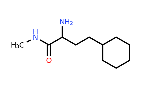 CAS 2227204-77-3 | 2-amino-4-cyclohexyl-N-methylbutanamide
