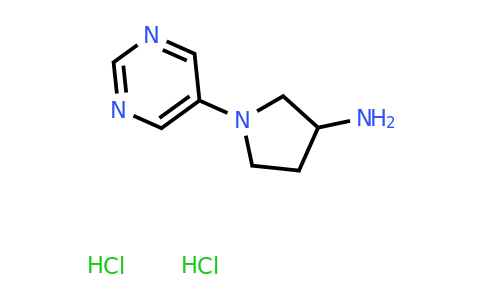 CAS 2227205-15-2 | 1-(pyrimidin-5-yl)pyrrolidin-3-amine dihydrochloride
