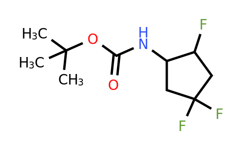 CAS 2227205-41-4 | tert-butyl N-(2,4,4-trifluorocyclopentyl)carbamate