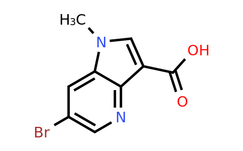 CAS 2227205-52-7 | 6-bromo-1-methyl-1H-pyrrolo[3,2-b]pyridine-3-carboxylic acid