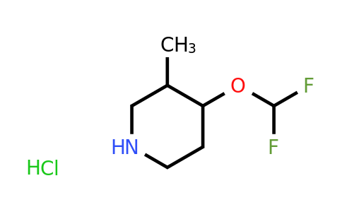 CAS 2227205-90-3 | 4-(difluoromethoxy)-3-methylpiperidine hydrochloride