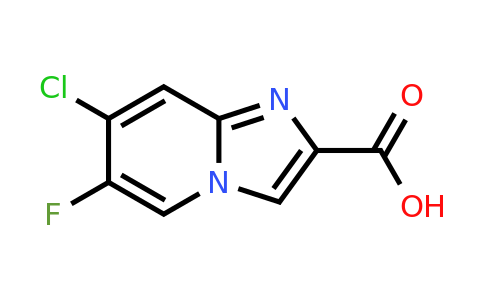 CAS 2227206-26-8 | 7-chloro-6-fluoro-imidazo[1,2-a]pyridine-2-carboxylic acid