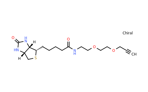 CAS 2227450-68-0 | 5-((3AS,4S,6aR)-2-oxohexahydro-1H-thieno[3,4-d]imidazol-4-yl)-N-(2-(2-(prop-2-yn-1-yloxy)ethoxy)ethyl)pentanamide