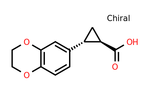 CAS 2227696-24-2 | rac-(1R,2R)-2-(2,3-dihydro-1,4-benzodioxin-6-yl)cyclopropane-1-carboxylic acid
