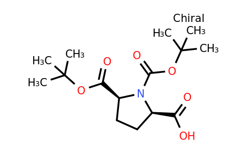 CAS 2227749-31-5 | rac-(2R,5S)-1,5-bis[(tert-butoxy)carbonyl]pyrrolidine-2-carboxylic acid