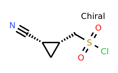 CAS 2227839-99-6 | rac-[(1R,2S)-2-cyanocyclopropyl]methanesulfonyl chloride