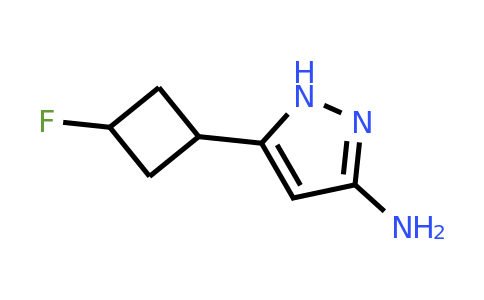 CAS 2228036-45-9 | 5-(3-fluorocyclobutyl)-1H-pyrazol-3-amine