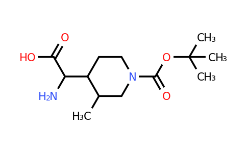 CAS 2228126-86-9 | 2-amino-2-(1-tert-butoxycarbonyl-3-methyl-4-piperidyl)acetic acid