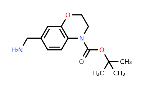 CAS 2228160-73-2 | tert-butyl 7-(aminomethyl)-3,4-dihydro-2H-1,4-benzoxazine-4-carboxylate