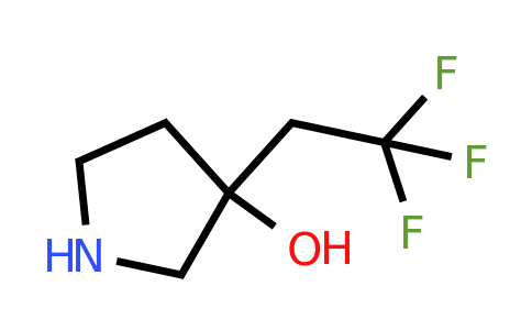 CAS 2228613-77-0 | 3-(2,2,2-trifluoroethyl)pyrrolidin-3-ol