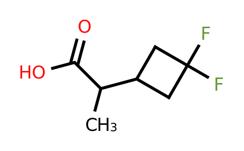 CAS 2228653-77-6 | 2-(3,3-difluorocyclobutyl)propanoic acid