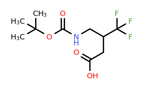 CAS 2228922-25-4 | 3-({[(tert-butoxy)carbonyl]amino}methyl)-4,4,4-trifluorobutanoic acid