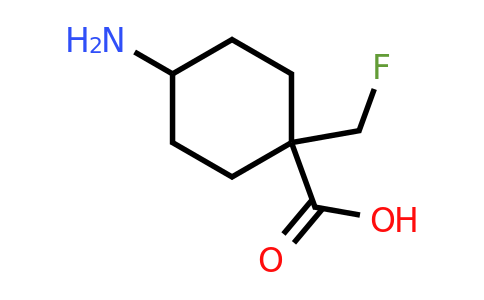 CAS 2229263-02-7 | 4-amino-1-(fluoromethyl)cyclohexanecarboxylic acid
