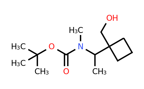 CAS 2229406-13-5 | tert-butyl N-[1-[1-(hydroxymethyl)cyclobutyl]ethyl]-N-methyl-carbamate