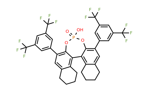 CAS 2229836-07-9 | (S)-3,3'-Bis[3,5-bis(trifluoromethyl)phenyl]-5,5',6,6',7,7',8,8'-octahydro-1,1'-binaphthyl-2,2'-diyl Hydrogen Phosphate