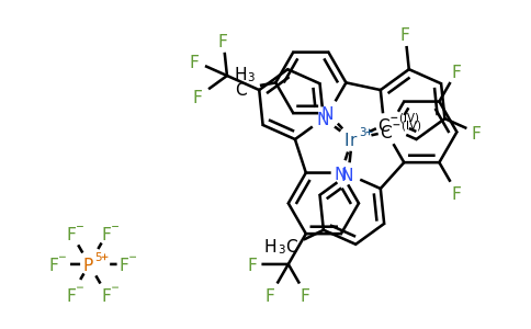 CAS 2229858-27-7 | 4,4'-Bis(trifluoromethyl)-2,2'-bipyridinebis[3,5-difluoro-2-[5-methyl-2-pyridinyl)phenyl] iridium(III) hexafluorophosphate