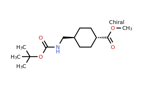 CAS 222986-86-9 | methyl trans-4-({[(tert-butoxy)carbonyl]amino}methyl)cyclohexane-1-carboxylate