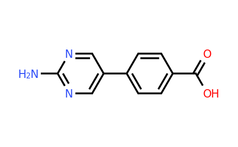 CAS 222987-21-5 | 4-(2-Aminopyrimidin-5-yl)benzoic acid