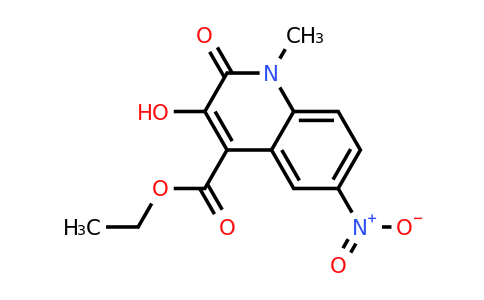 CAS 2230408-07-6 | Ethyl 3-hydroxy-1-methyl-6-nitro-2-oxo-1,2-dihydroquinoline-4-carboxylate