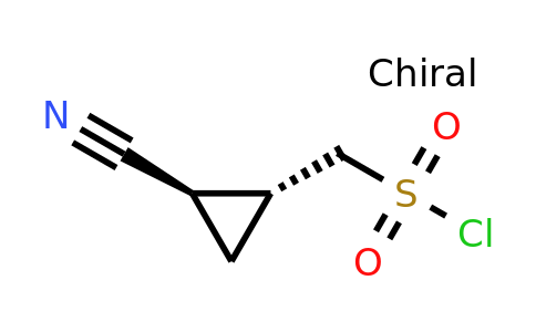CAS 2230798-27-1 | rac-[(1R,2R)-2-cyanocyclopropyl]methanesulfonyl chloride