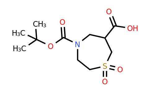CAS 2230802-48-7 | 4-[(tert-butoxy)carbonyl]-1,1-dioxo-1lambda6,4-thiazepane-6-carboxylic acid