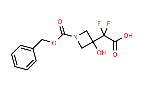 CAS 2230802-52-3 | 2-{1-[(benzyloxy)carbonyl]-3-hydroxyazetidin-3-yl}-2,2-difluoroacetic acid