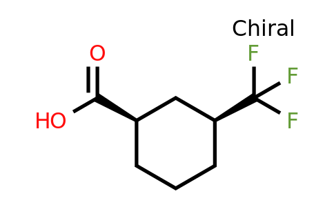 CAS 2231663-32-2 | (1R,3S)-3-(trifluoromethyl)cyclohexane-1-carboxylic acid