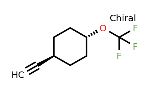 CAS 2231663-36-6 | trans-1-ethynyl-4-(trifluoromethoxy)cyclohexane