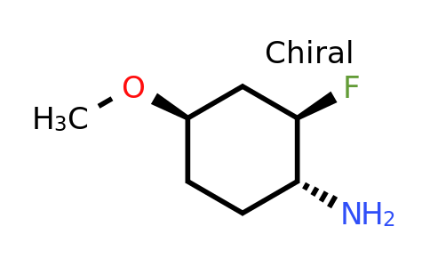 CAS 2231663-81-1 | (1R,2R,4R)-2-fluoro-4-methoxycyclohexan-1-amine