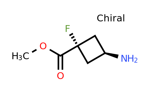 CAS 2231663-83-3 | methyl trans-3-amino-1-fluoro-cyclobutanecarboxylate