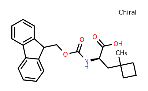 CAS 2231664-19-8 | (2R)-2-({[(9H-fluoren-9-yl)methoxy]carbonyl}amino)-3-(1-methylcyclobutyl)propanoic acid