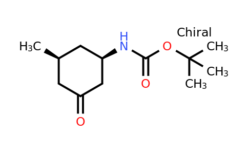 CAS 2231664-60-9 | tert-butyl N-[(1R,3S)-3-methyl-5-oxocyclohexyl]carbamate