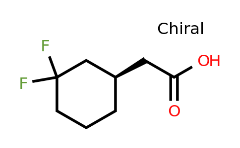 CAS 2231664-80-3 | 2-[(1R)-3,3-difluorocyclohexyl]acetic acid