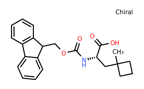 CAS 2231664-92-7 | (2S)-2-({[(9H-fluoren-9-yl)methoxy]carbonyl}amino)-3-(1-methylcyclobutyl)propanoic acid
