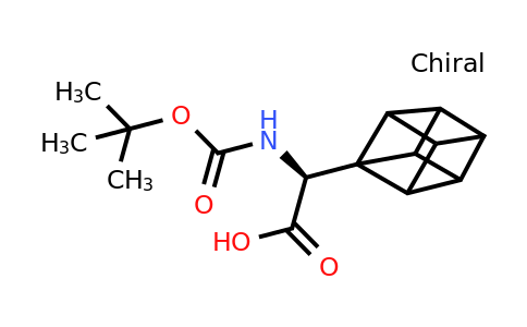 CAS 2231664-95-0 | (2S)-2-(tert-butoxycarbonylamino)-2-cuban-1-yl-acetic acid