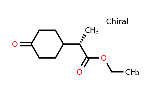 CAS 2231665-02-2 | ethyl (2S)-2-(4-oxocyclohexyl)propanoate