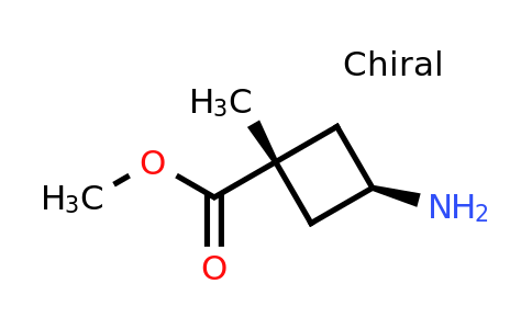 CAS 2231665-25-9 | methyl trans-3-amino-1-methyl-cyclobutanecarboxylate