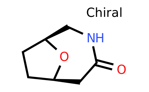 CAS 2231665-92-0 | (1S,6R)-9-oxa-3-azabicyclo[4.2.1]nonan-4-one
