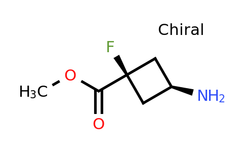 CAS 2231665-96-4 | methyl cis-3-amino-1-fluoro-cyclobutanecarboxylate