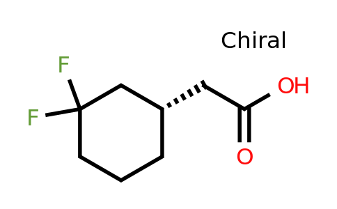 CAS 2231666-42-3 | 2-[(1S)-3,3-difluorocyclohexyl]acetic acid