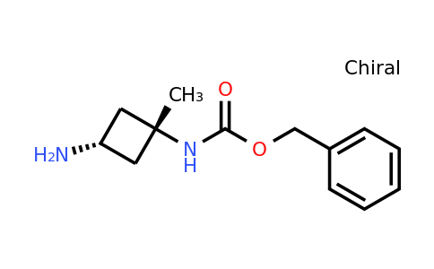 CAS 2231666-53-6 | benzyl N-[cis-3-amino-1-methylcyclobutyl]carbamate