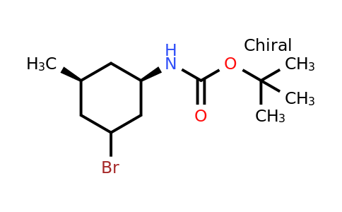 CAS 2231670-08-7 | tert-butyl N-[(1R,5S)-3-bromo-5-methylcyclohexyl]carbamate