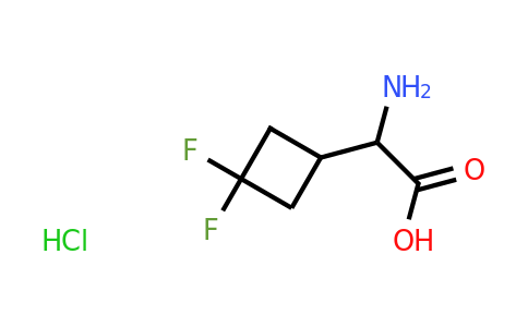 CAS 2231672-83-4 | 2-amino-2-(3,3-difluorocyclobutyl)acetic acid;hydrochloride